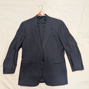 Yves Saint Laurent Men's Dark Blue Blazer